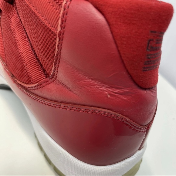 Nike Air Jordan 11 Retro High Win Like '96 Red White Sz 10.5 OG 378037-623 - Picture 13 of 14